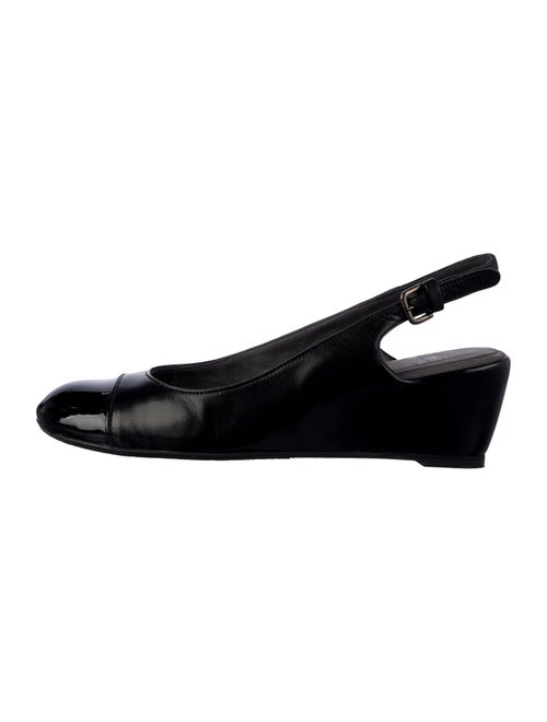 Stuart Weitzman Leather Slingback Pumps