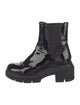 Stuart Weitzman Patent Leather Chelsea Boots