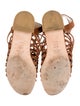 Stuart Weitzman Suede Gladiator Sandals