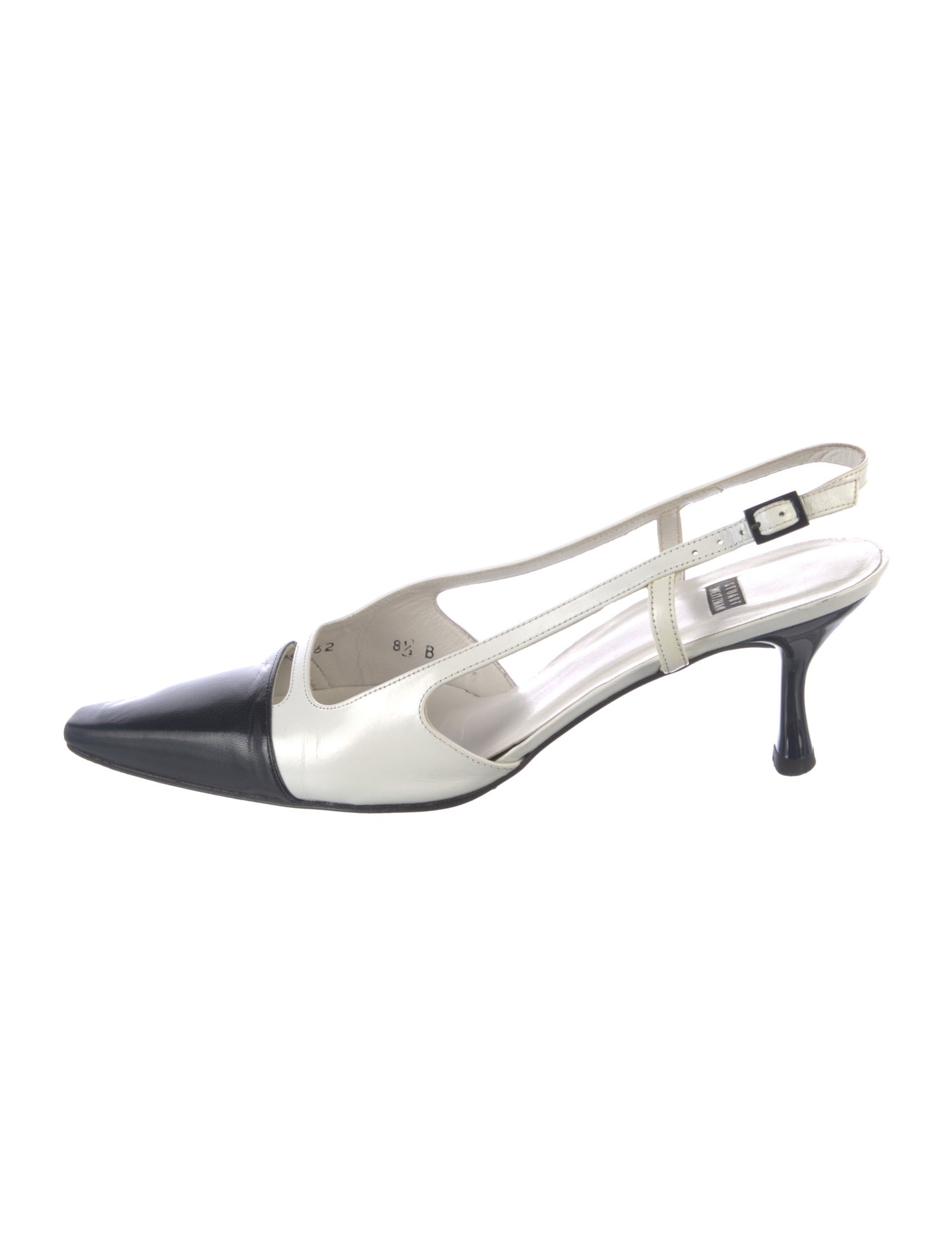 Stuart Weitzman Vintage Leather Slingback Pumps