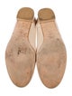 Stuart Weitzman Leather Bow Accents Ballet Flats
