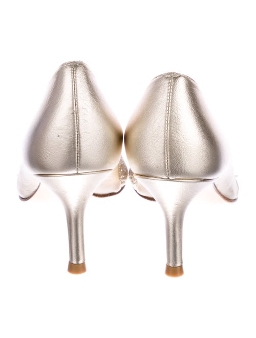 Stuart Weitzman Leather D'Orsay Pumps