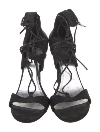 Stuart Weitzman Suede Sandals