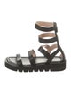 Stuart Weitzman Leather Gladiator Sandals