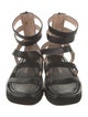 Stuart Weitzman Leather Gladiator Sandals