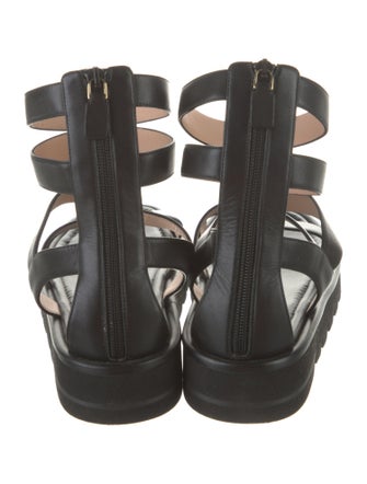 Stuart Weitzman Leather Gladiator Sandals