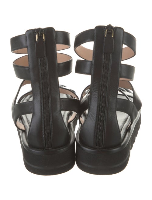 Stuart Weitzman Leather Gladiator Sandals
