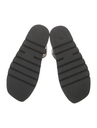 Stuart Weitzman Leather Gladiator Sandals