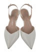 Stuart Weitzman Leather Slingback Pumps