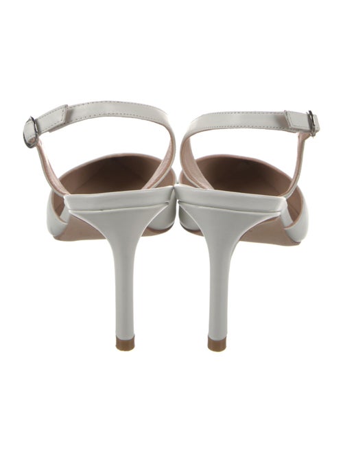 Stuart Weitzman Leather Slingback Pumps