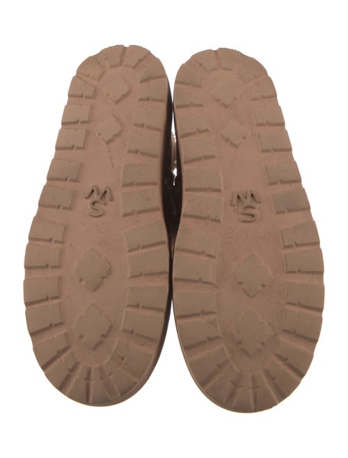 Stuart Weitzman Suede Beaded Accents Snow Boots