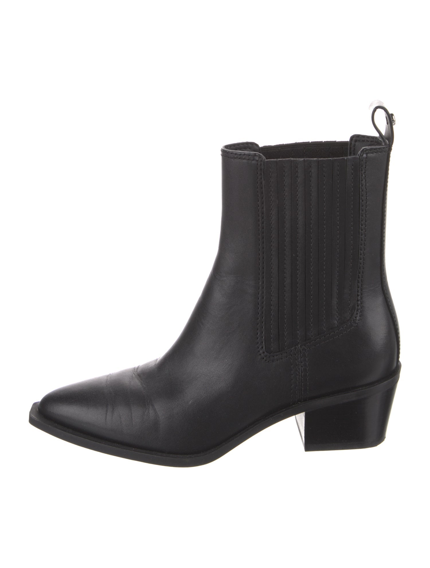 Stuart Weitzman Leather Chelsea Boots