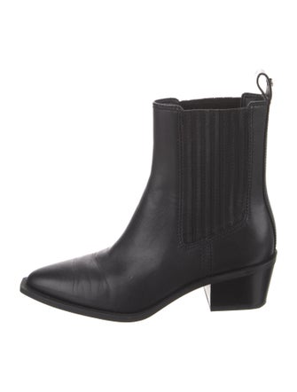 Stuart Weitzman Leather Chelsea Boots