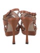 Stuart Weitzman Leather Slingback Sandals