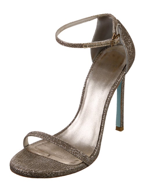 Stuart Weitzman Glitter Glitter Accents Sandals