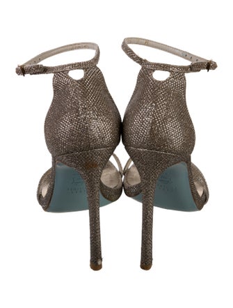 Stuart Weitzman Glitter Glitter Accents Sandals