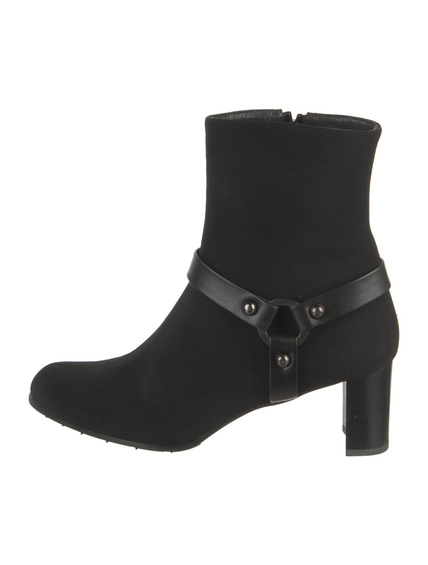 Stuart Weitzman Suede Moto Boots