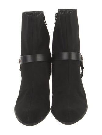 Stuart Weitzman Suede Moto Boots