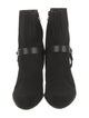 Stuart Weitzman Suede Moto Boots
