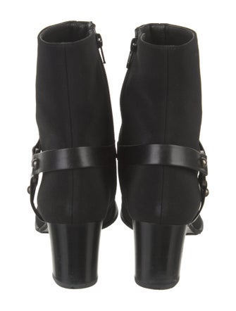 Stuart Weitzman Suede Moto Boots