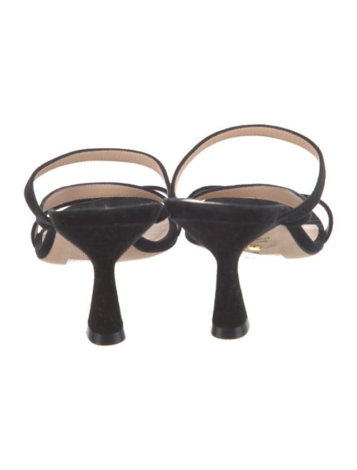 Stuart Weitzman Leather Slides