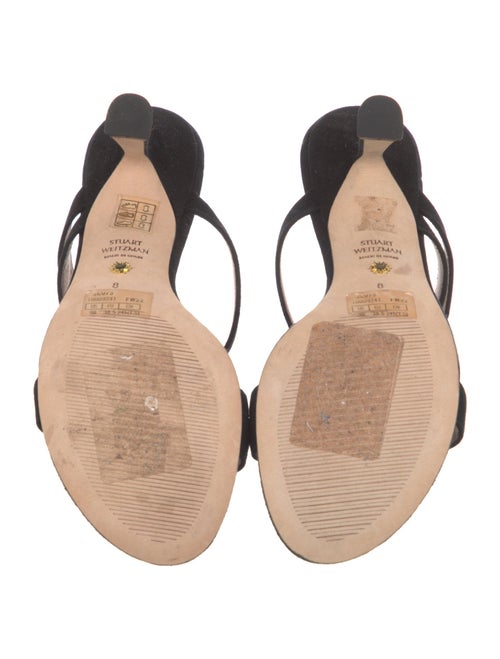 Stuart Weitzman Leather Slides