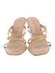 Stuart Weitzman Leather Slides