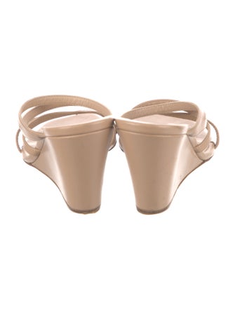 Stuart Weitzman Leather Slides