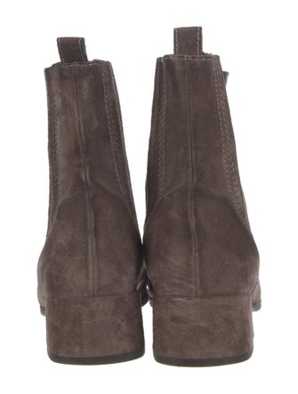 Stuart Weitzman Suede Western Boots