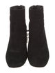 Stuart Weitzman Suede Beaded Accents Boots