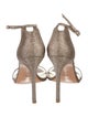 Stuart Weitzman Glitter Glitter Accents Sandals
