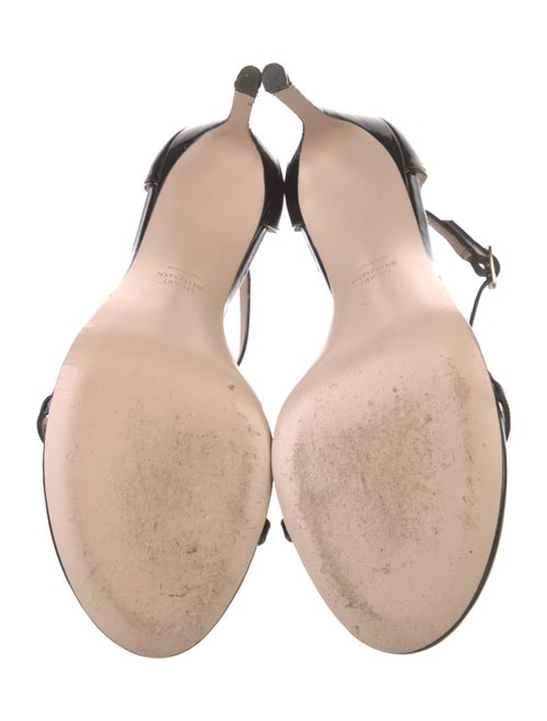 Stuart Weitzman Patent Leather Sandals