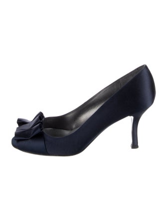 Stuart Weitzman Satin Pumps