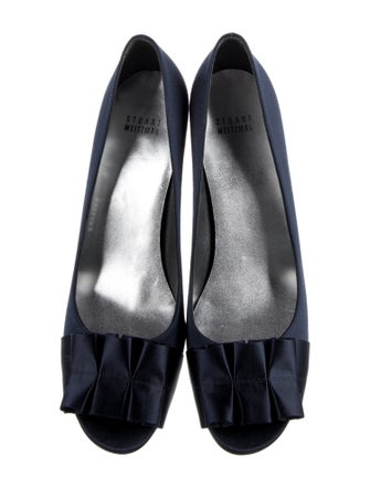 Stuart Weitzman Satin Pumps