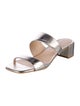 Stuart Weitzman Leather Slides