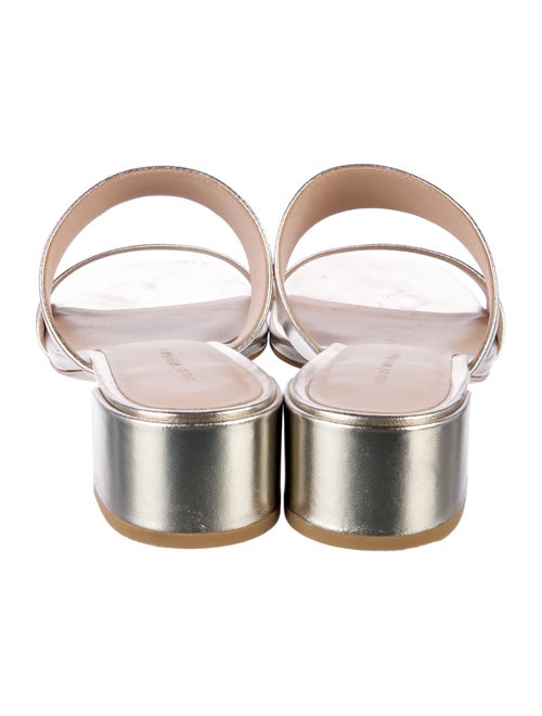 Stuart Weitzman Leather Slides