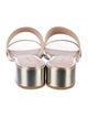 Stuart Weitzman Leather Slides