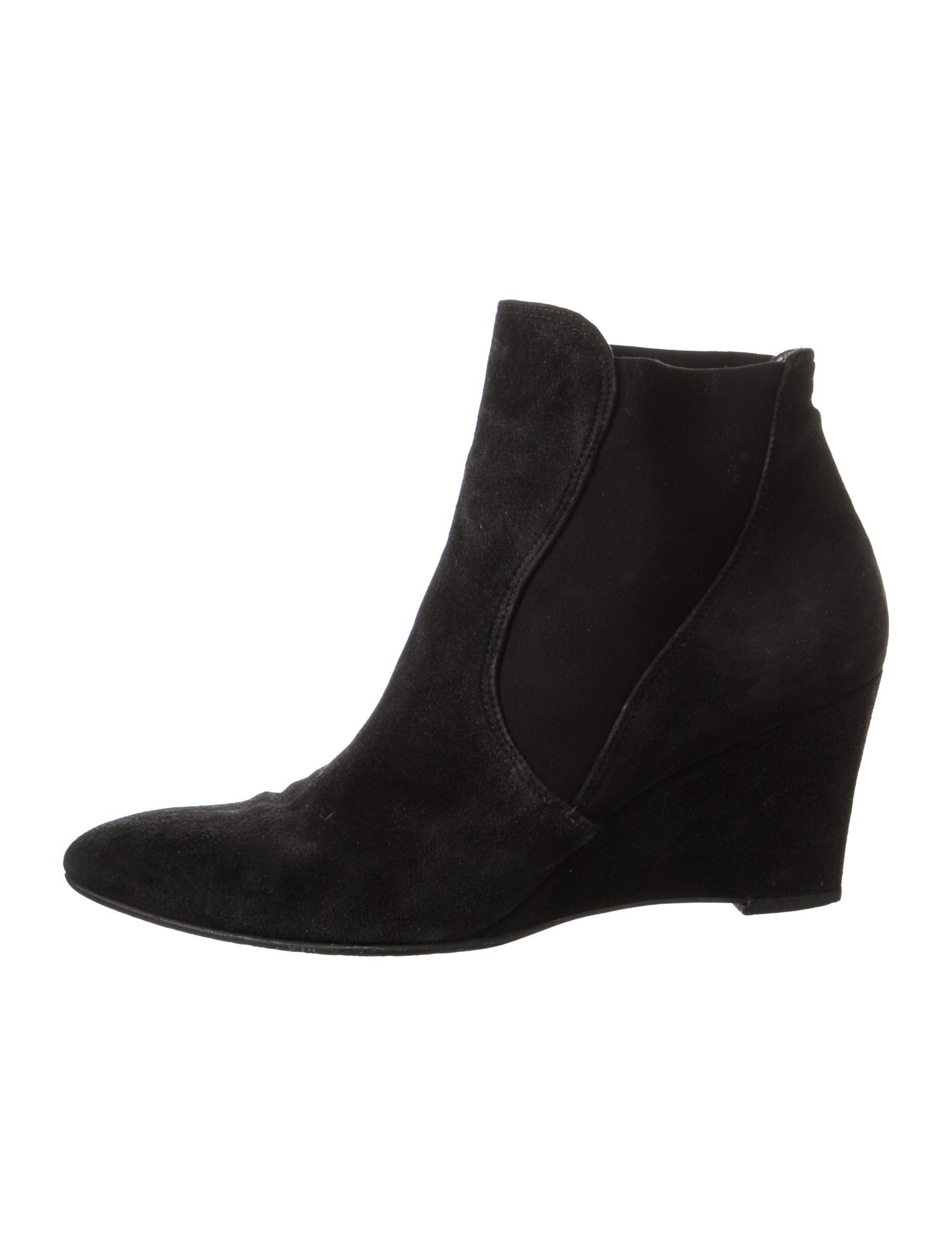 Stuart Weitzman Suede Chelsea Boots