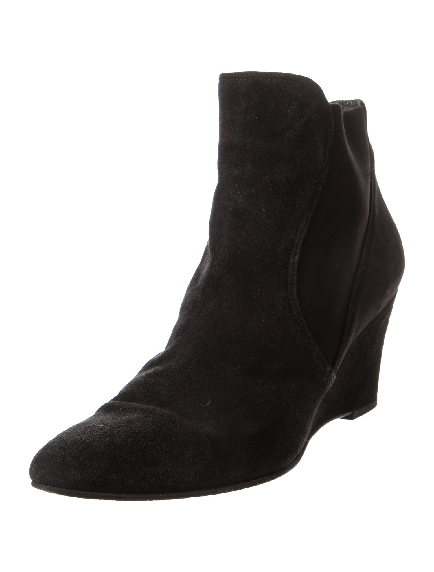 Stuart Weitzman Suede Chelsea Boots