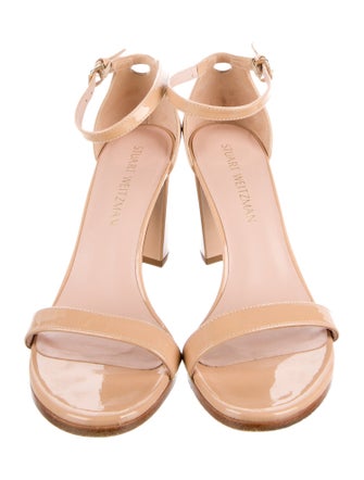 Stuart Weitzman Patent Leather Sandals