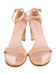 Stuart Weitzman Patent Leather Sandals