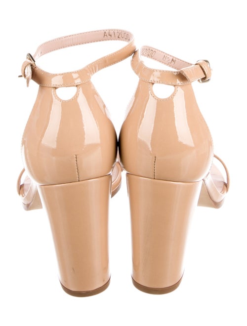 Stuart Weitzman Patent Leather Sandals