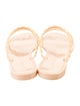 Stuart Weitzman Braided Accents Slides