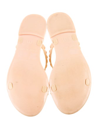 Stuart Weitzman Braided Accents Slides