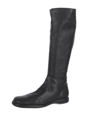 Stuart Weitzman Leather Riding Boots