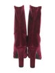 Stuart Weitzman Velvet Sock Boots