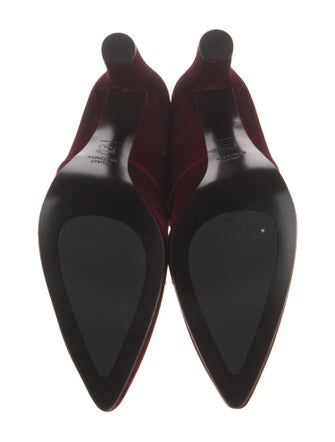 Stuart Weitzman Velvet Sock Boots