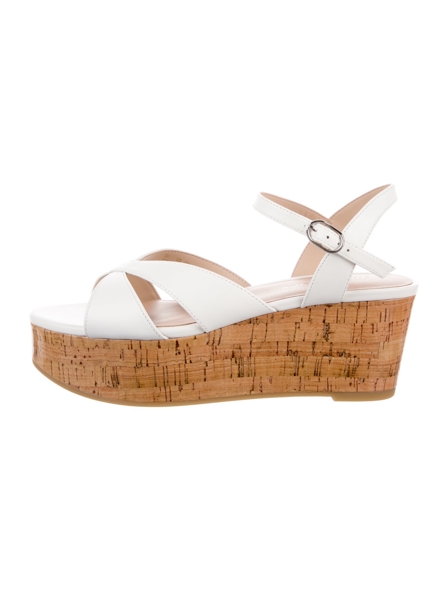 Stuart Weitzman Leather Slingback Sandals w/ Tags