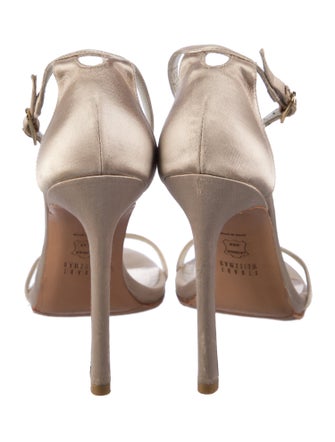 Stuart Weitzman Satin Sandals