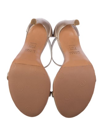 Stuart Weitzman Satin Sandals